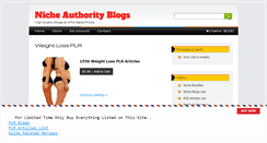 Desktop Screenshot of nicheauthorityblogs.com